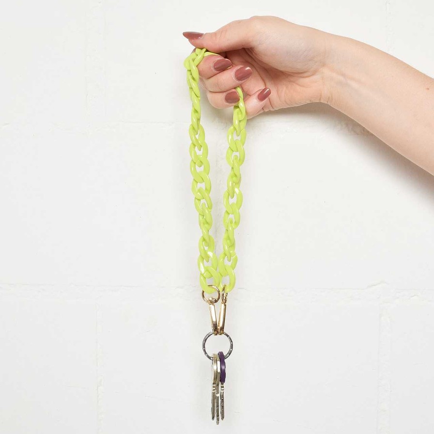 Bags La Garçonne Accessoires | Monroe Mini Bag Chain Lime