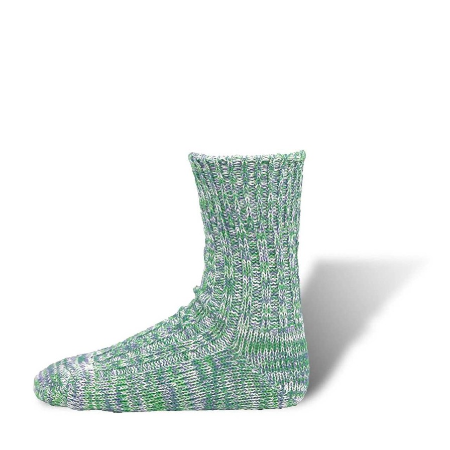 Accessories Decka | Multicolored Mid-Height Socks Green