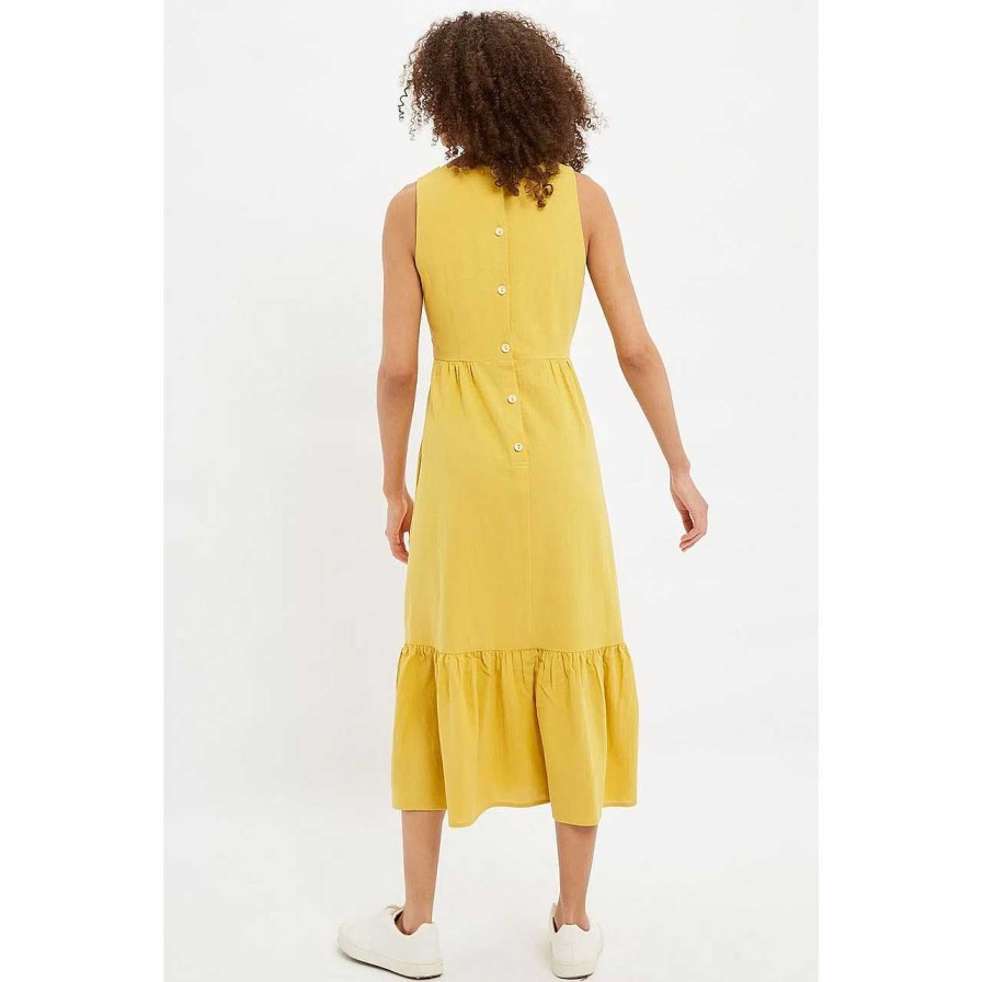 Clothing Louche | Hilla Dress Mustard