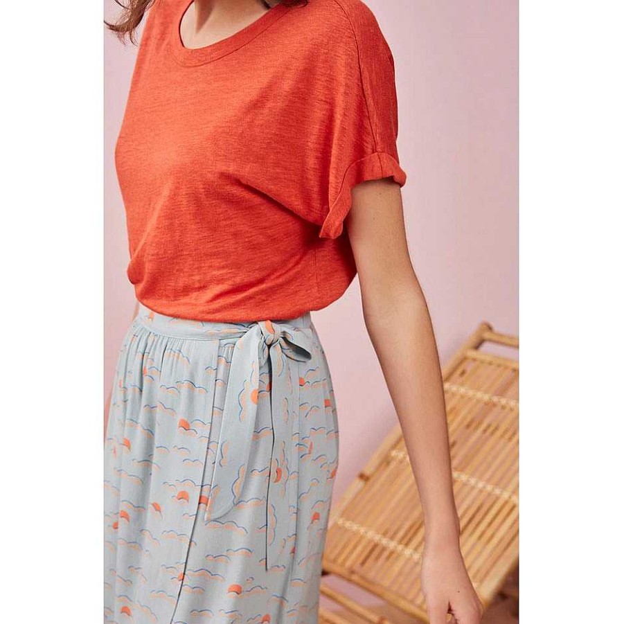 Clothing Des Petits Hauts | Emmylou Skirt Sunset