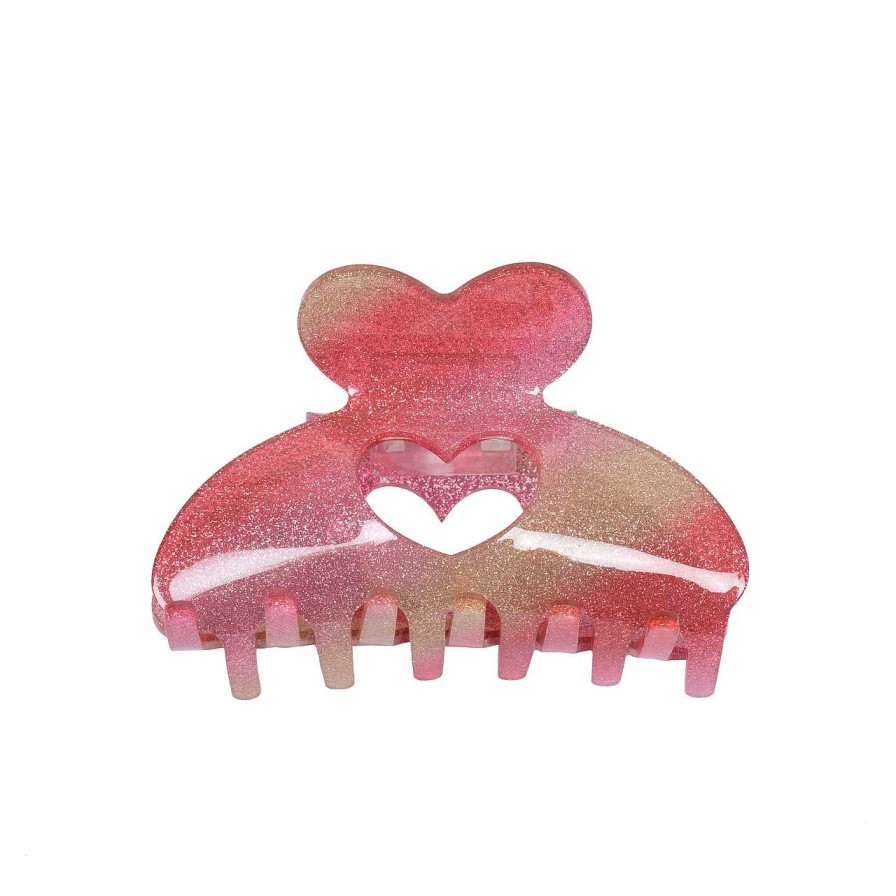 Accessories Voila | Heart Hair Clip Glitter Dream