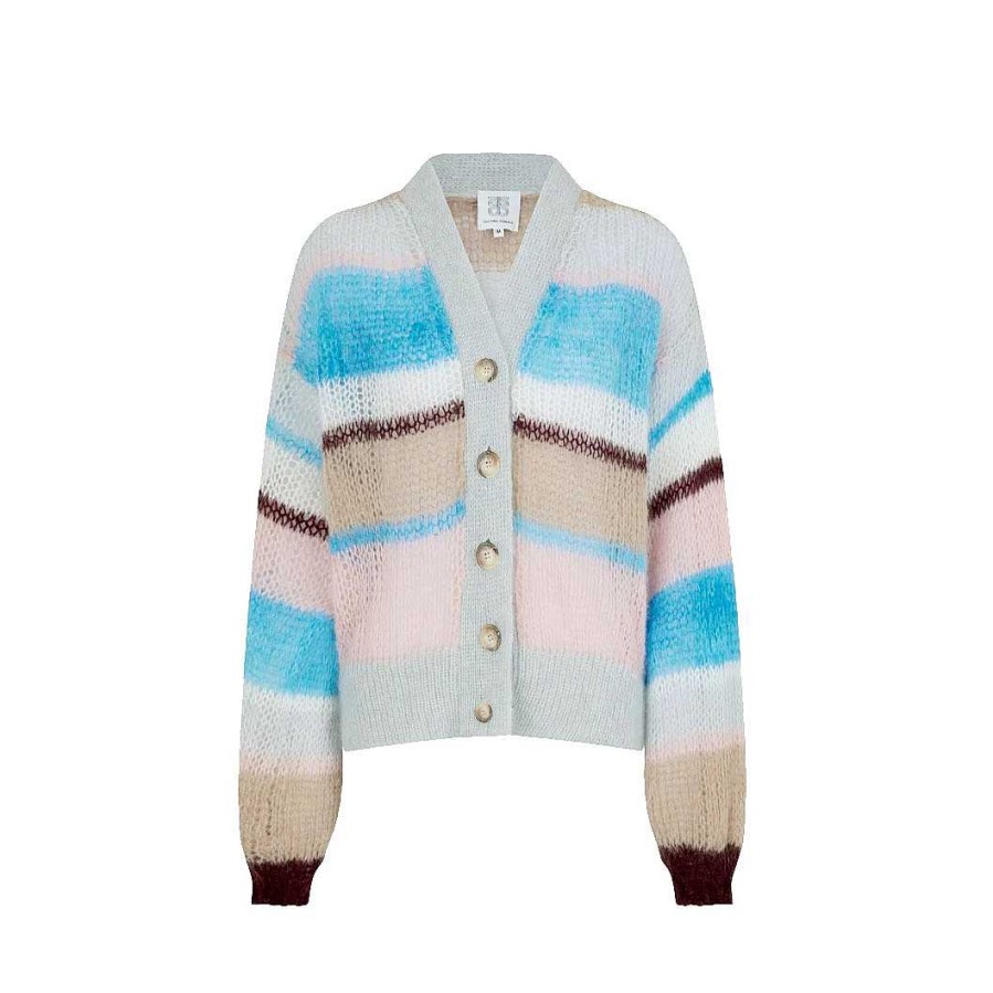 Clothing Second Female | Alfi Cardigan Malibu Blue