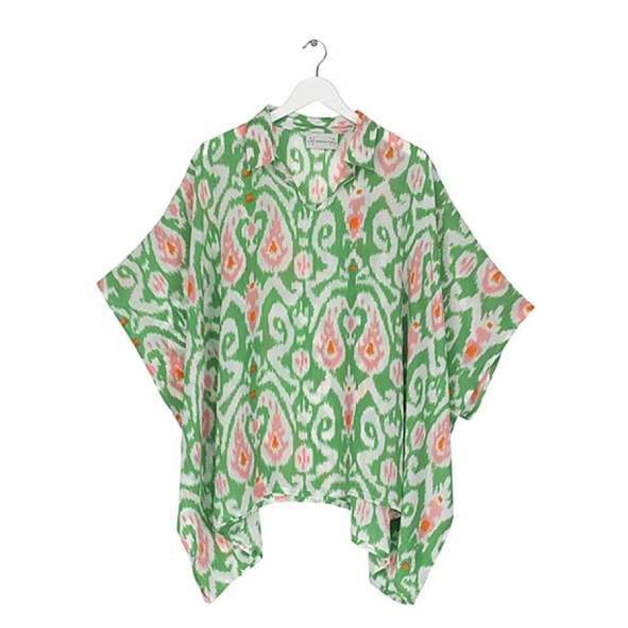 Clothing One Hundred Stars | Tunic Ikat Green