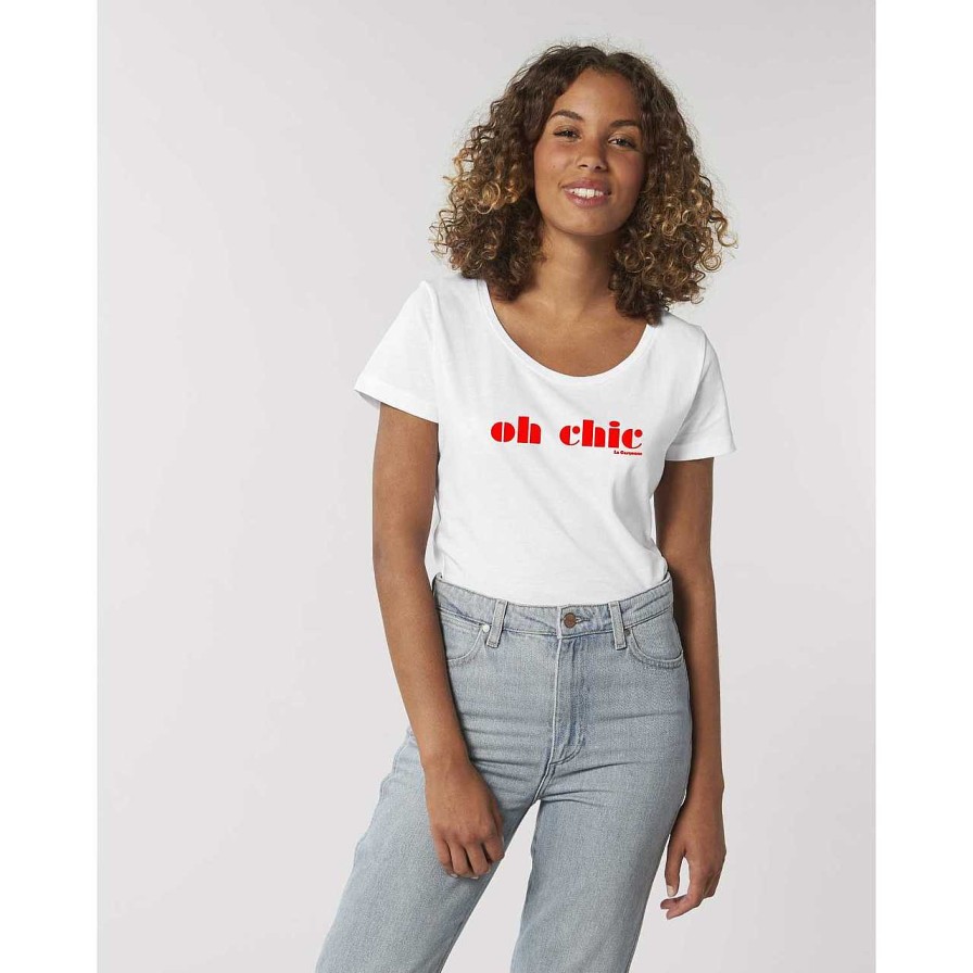 Clothing La Garçonne Vetements | Oh Chic T-Shirt White