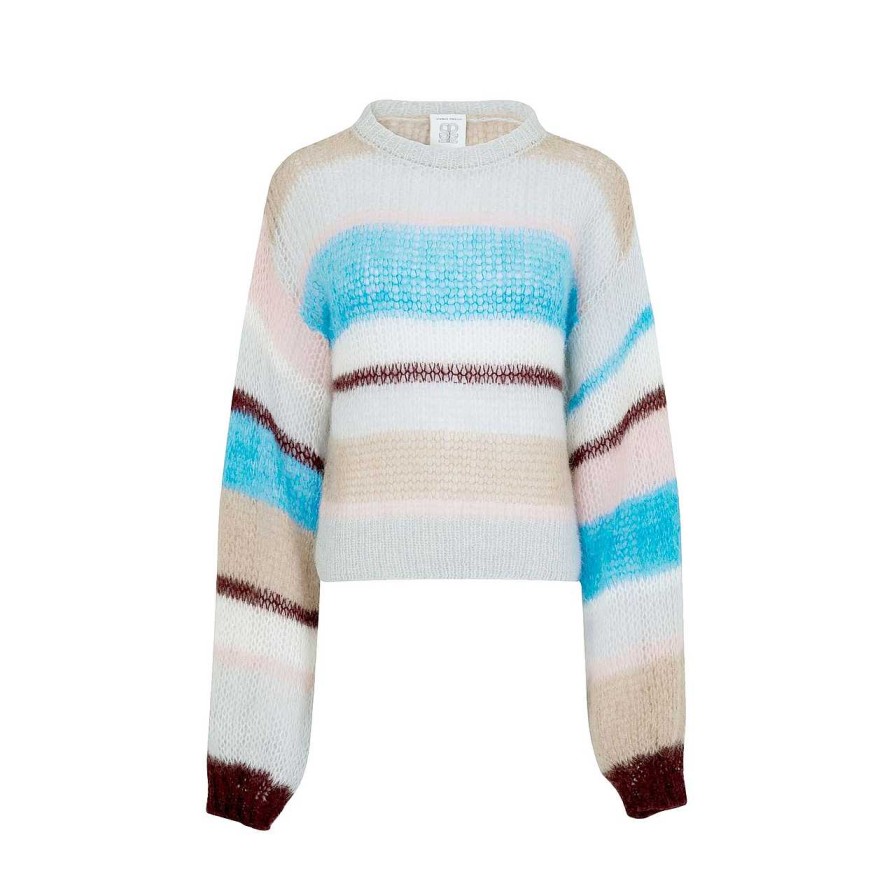 Clothing Second Female | Alfi Sweater Malibu Blue