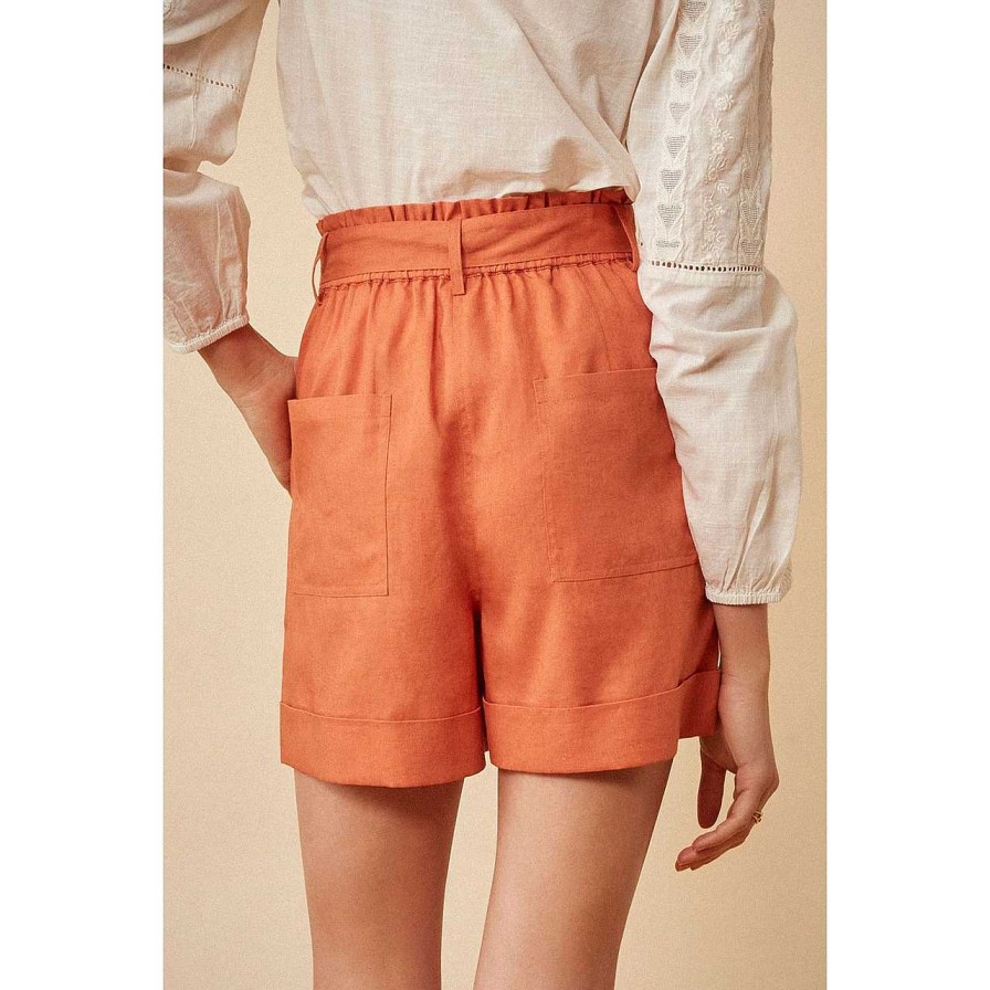 Clothing Des Petits Hauts | Epirion Shorts Terre Cuite