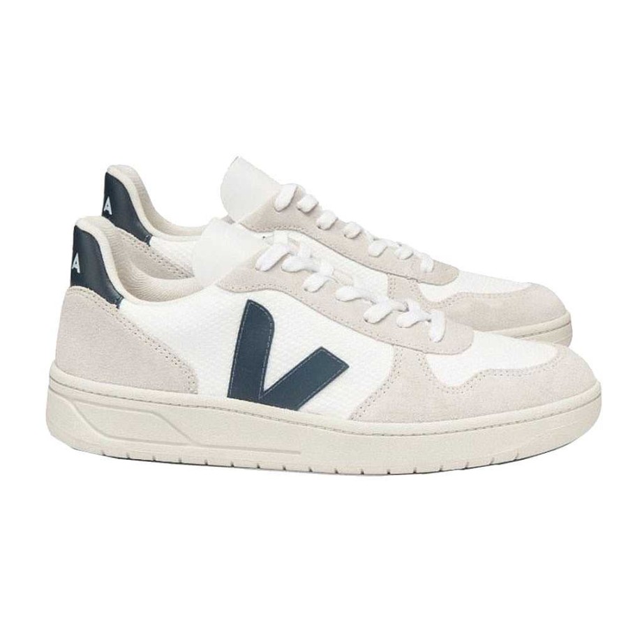 Shoes Veja | V-10 B-Mesh White Nautico