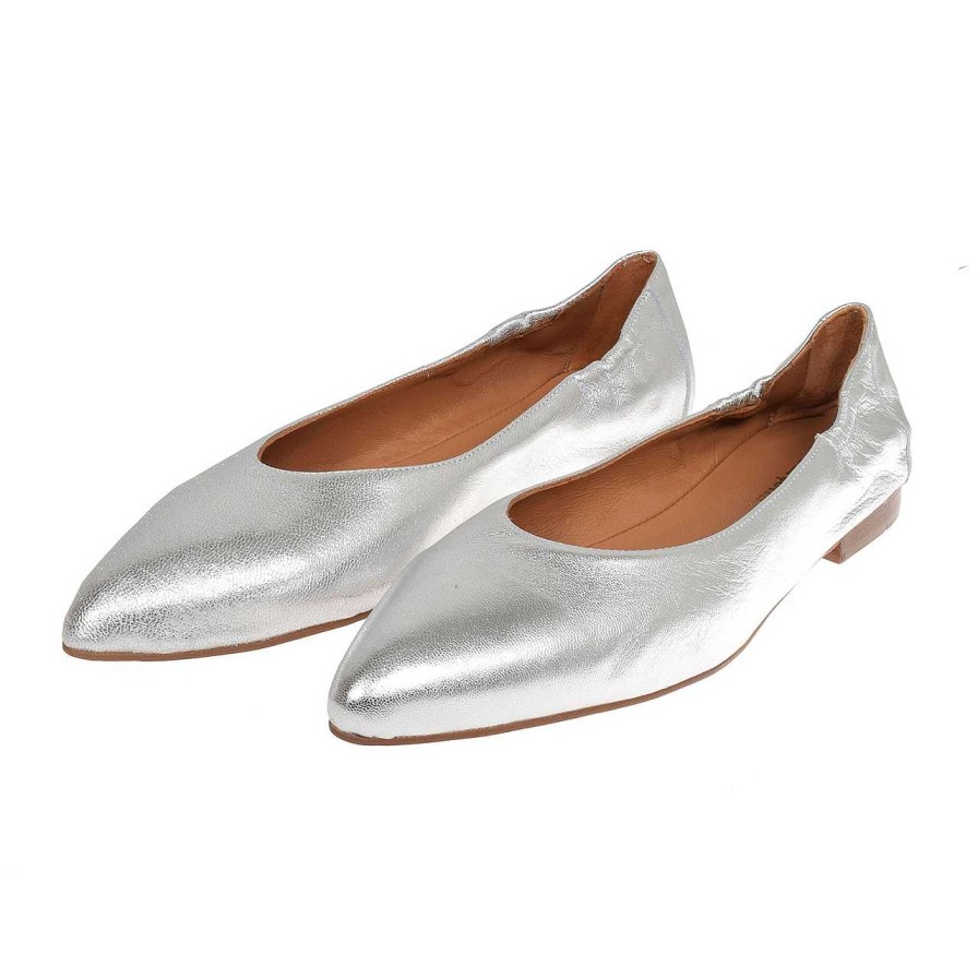 Shoes La Garçonne | Celine Ballerina Plata