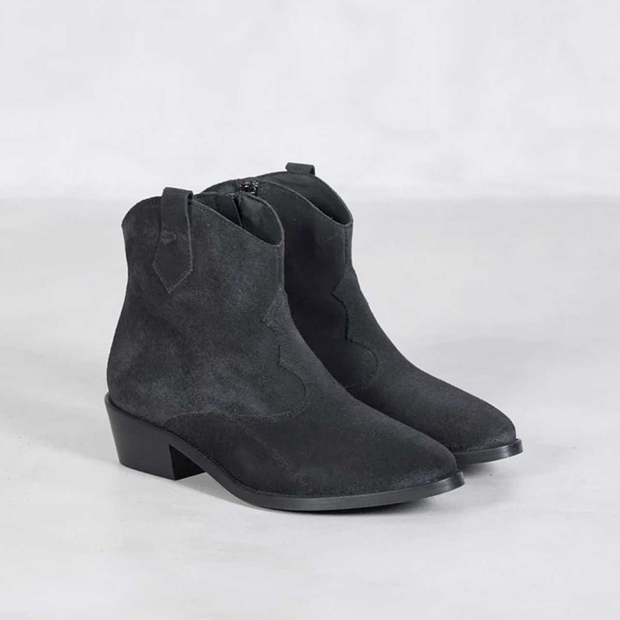 Shoes KMB | Ava Crosta Boots Negro