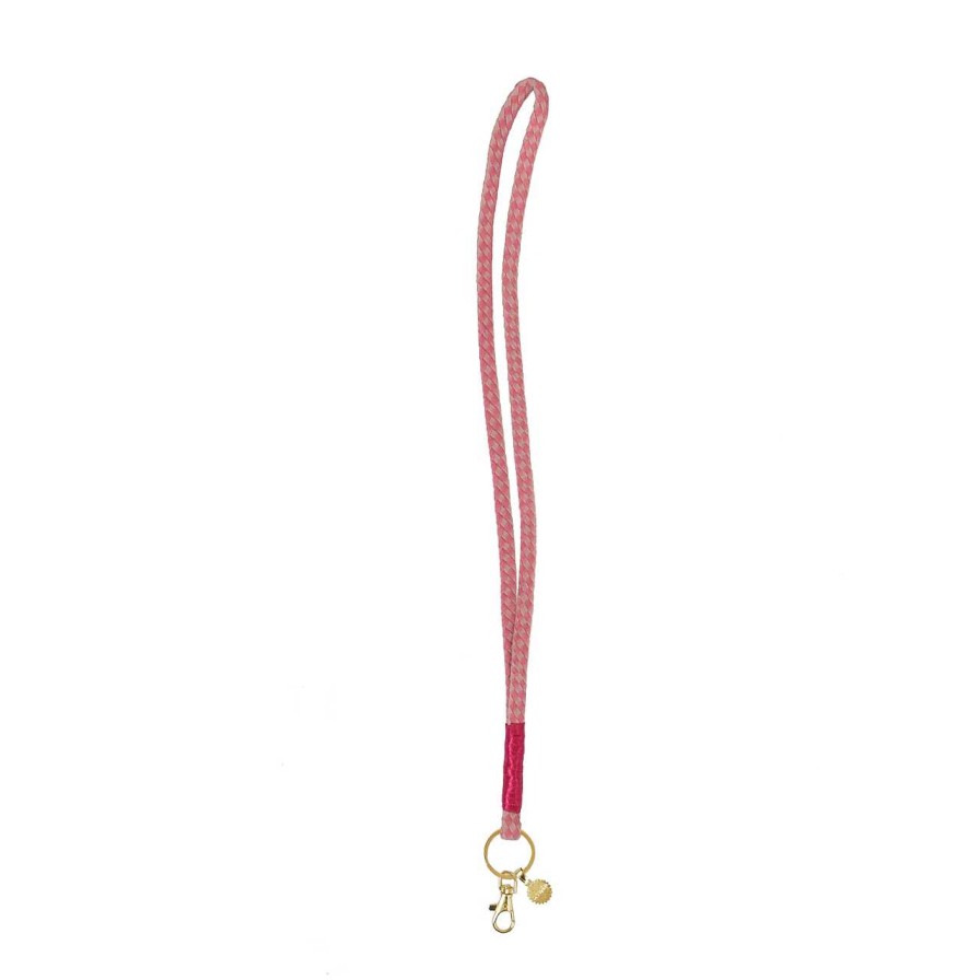 Accessories La Garçonne Accessoires | Pink Lanyard