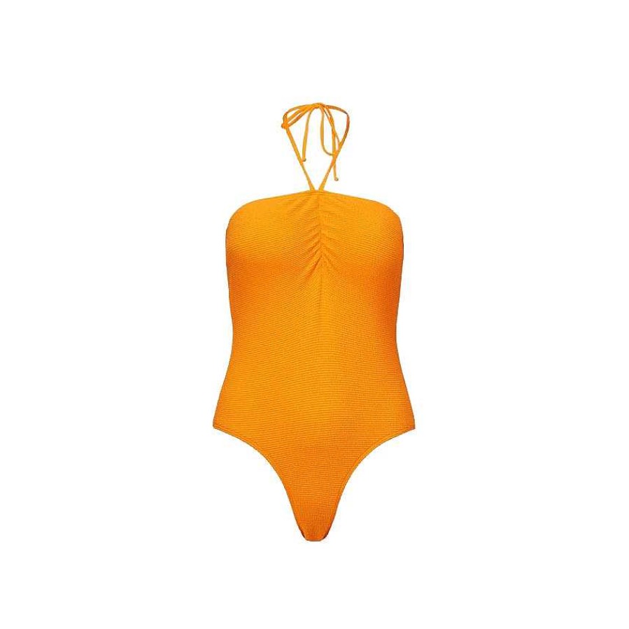 Clothing Becksöndergaard | Smock Billi Swim Dress Apricot