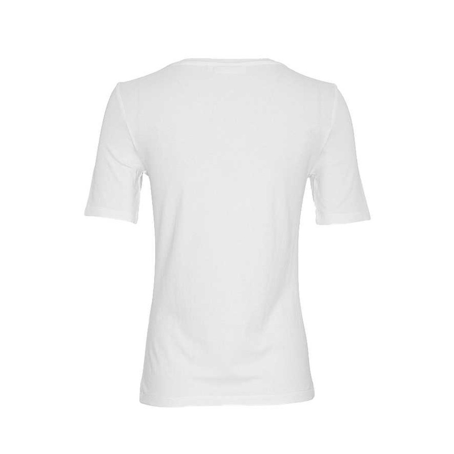 Clothing MSCH Copenhagen | Olivie T-Shirt White