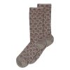 Accessories MP Denmark | Lucia Glitter Socks Root Beer