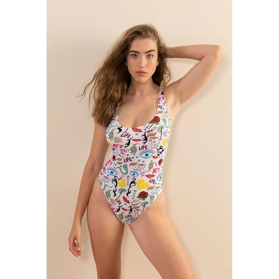 Clothing Me369 | Lisa Swimsuit Tattoo