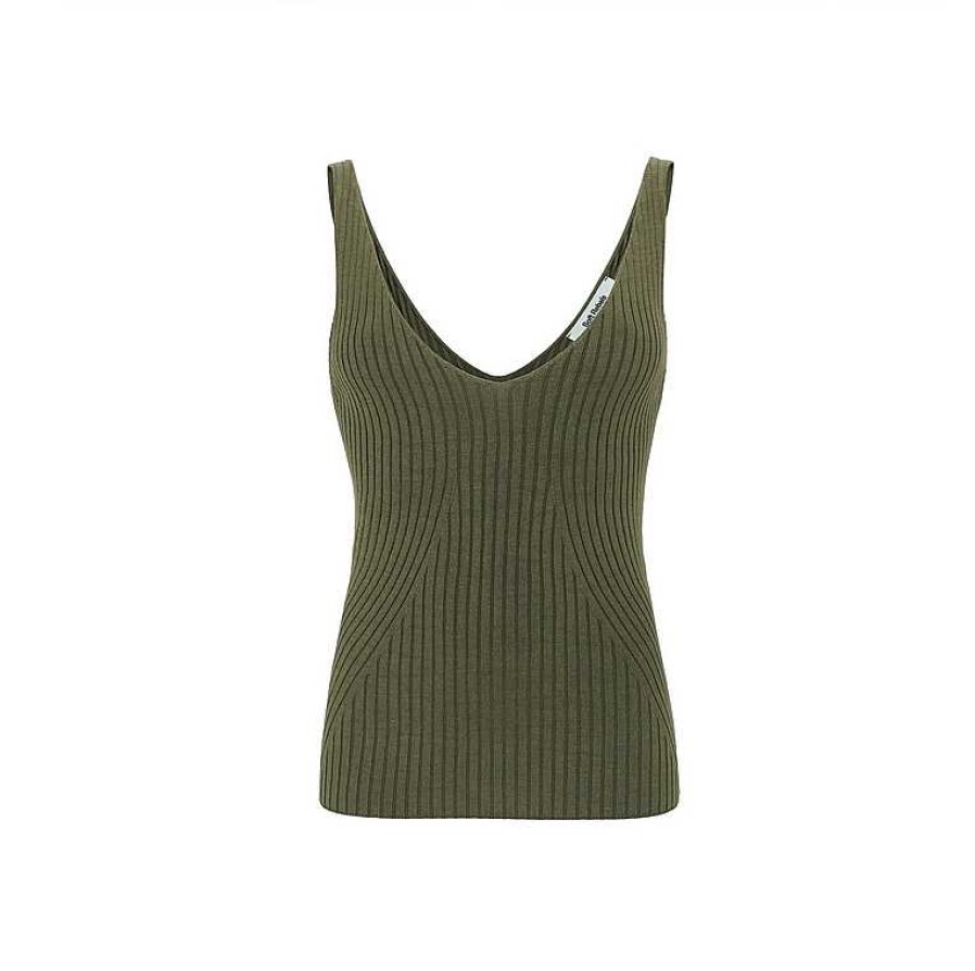 Clothing Soft Rebels | Filo Top Martini Olive