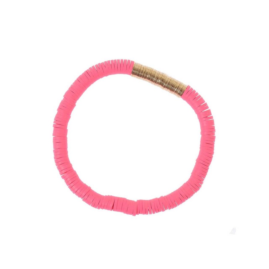 Accessories La Garçonne Bijoux | Charmaine Bracelet Fuchsia