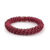 Accessories Voila | Hair Tie Burgundy Red