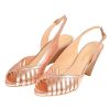 Shoes La Garçonne | Nadine Heels Rose Gold