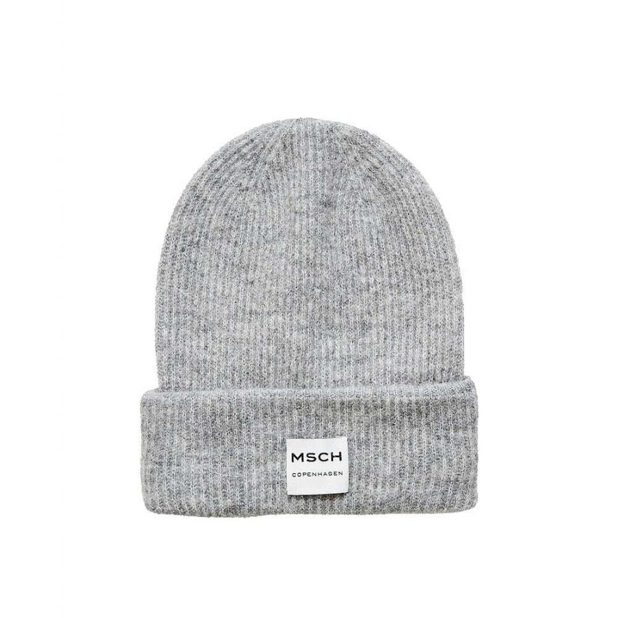 Accessories MSCH Copenhagen | Hope Cap Gray Melange