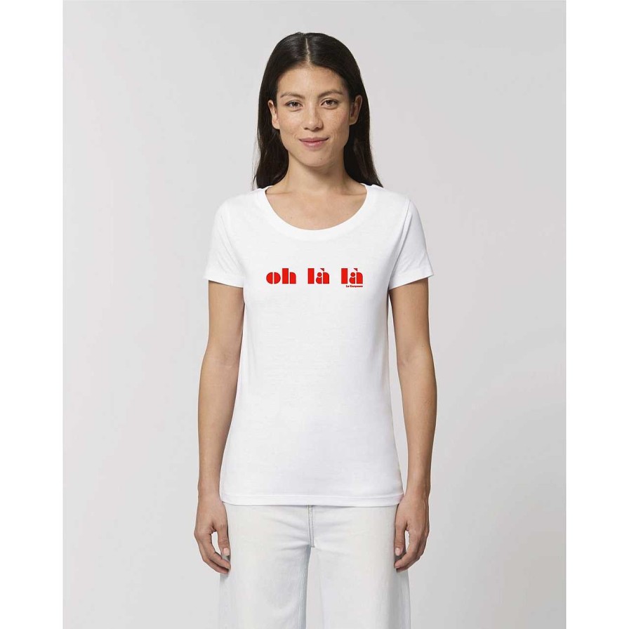 Clothing La Garçonne Vetements | Oh La La Jazzer T-Shirt White