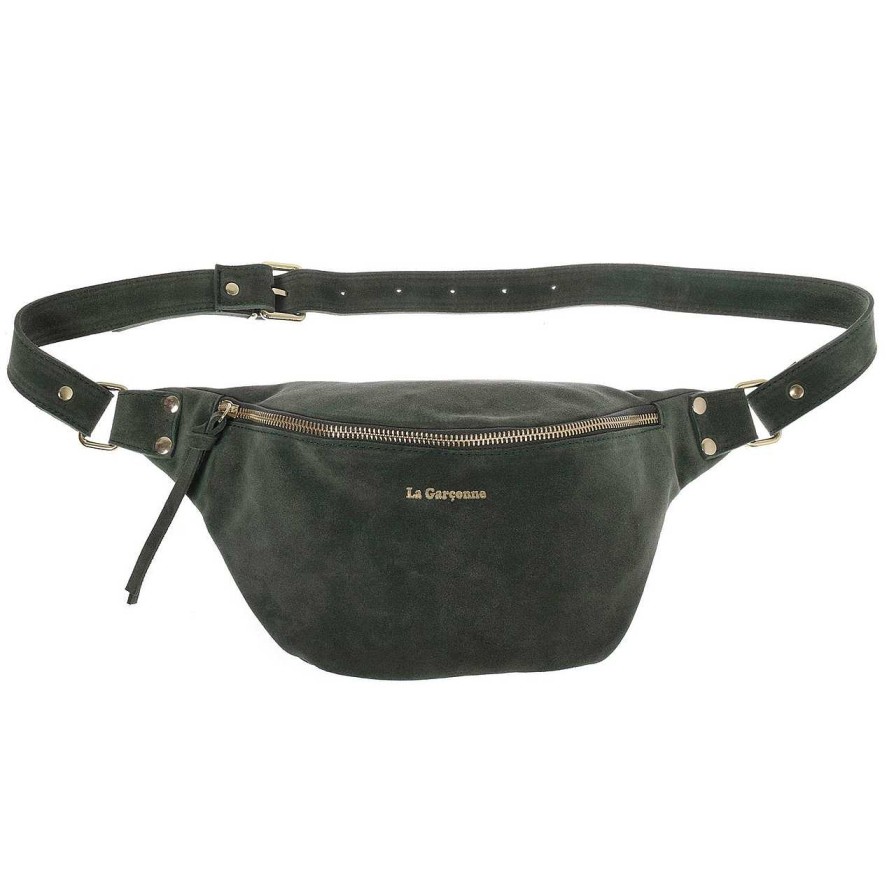 Bags La Garçonne Accessoires | Alma Grande Fanny Pack Pino