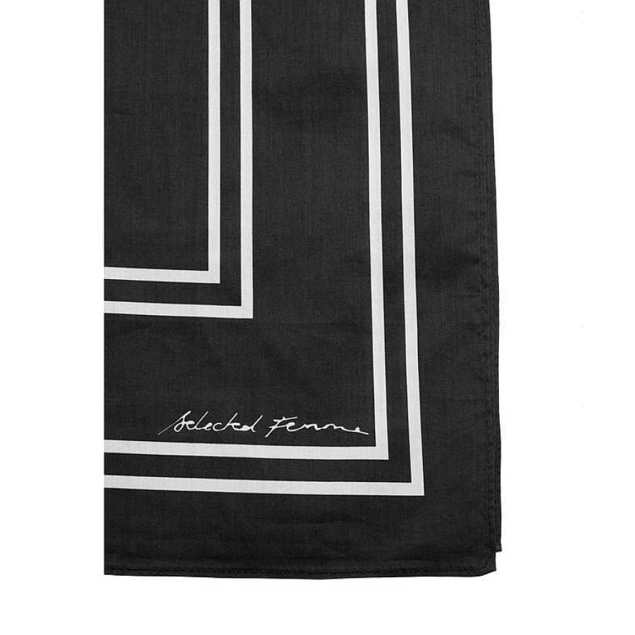 Accessories Selected Femme | Mio Scarf Black