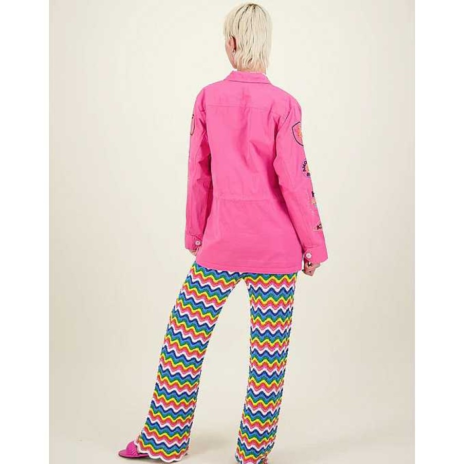 Clothing Me369 | Brianna Crochet Pants Colorful