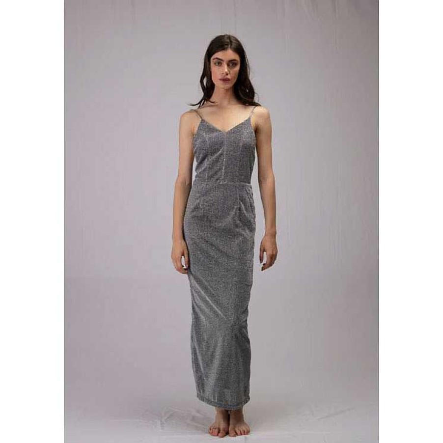 Clothing Karma Koma | Diaz Dress Silver