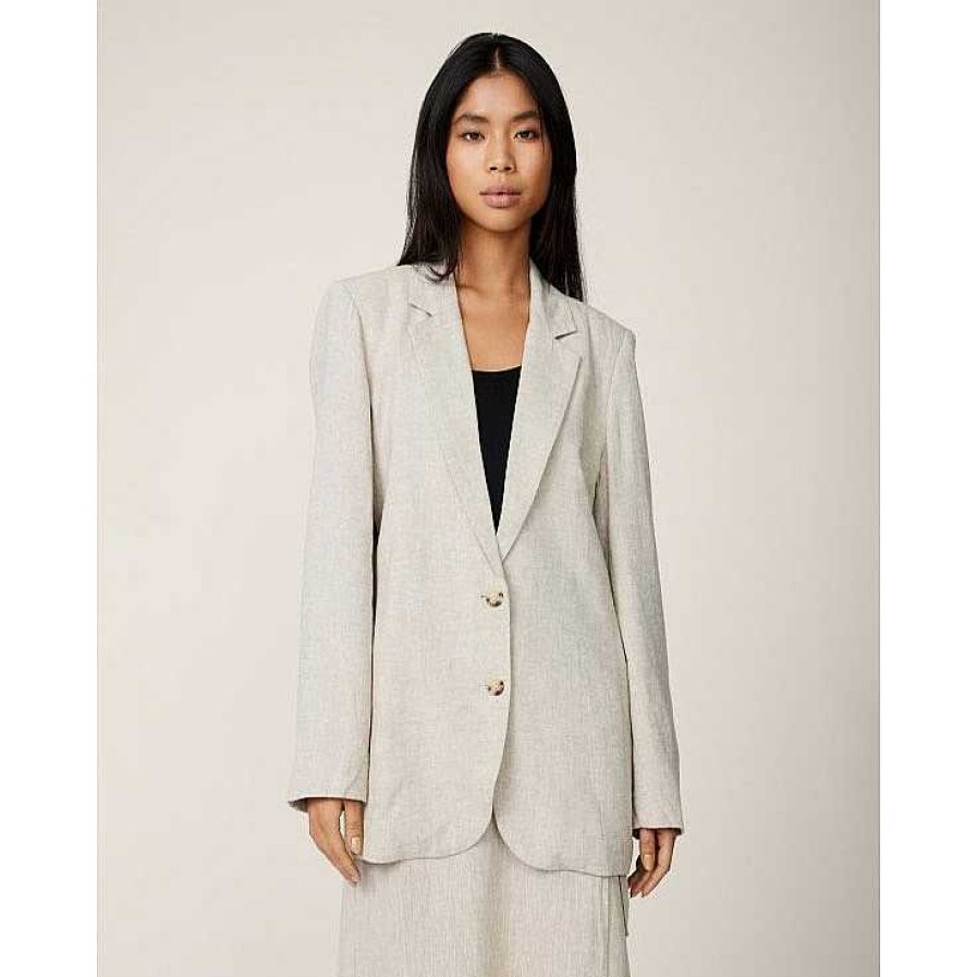 Clothing MSCH Copenhagen | Karima Ginia Blazer Sand