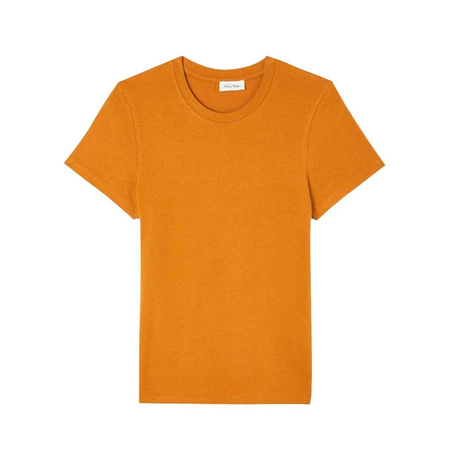 Clothing American Vintage | Ypawood T-Shirt Pumpkin Melange