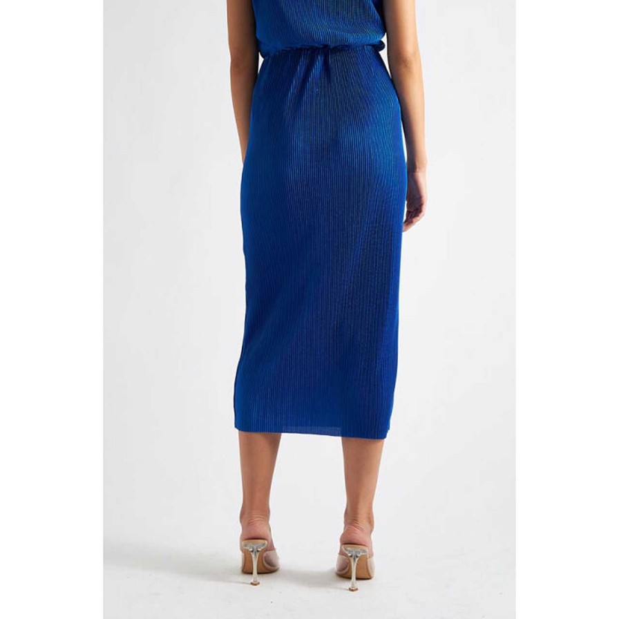 Clothing Louche | Maylis Jupe Cobalt