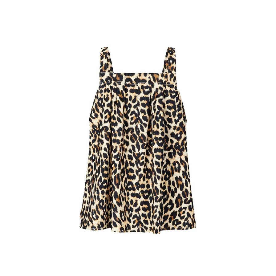 Clothing Lolly's Laundry | Lungi Top Leopard Print