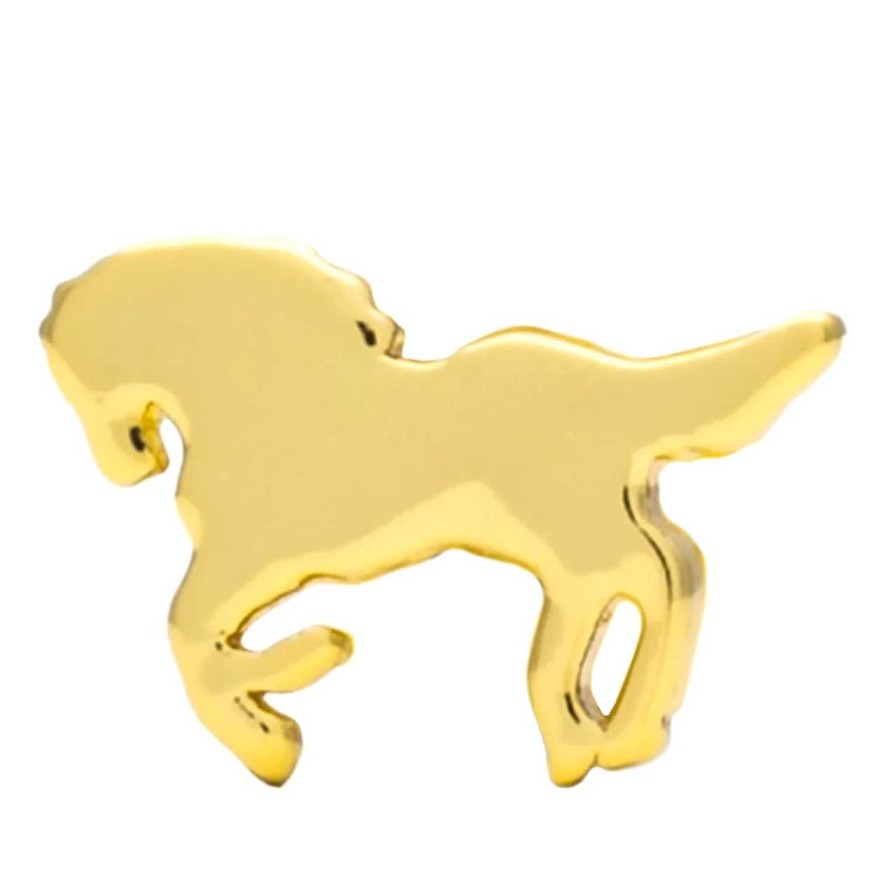 Accessories Lulu Copenhagen | Wild Horse Stud Earrings Gold Plated