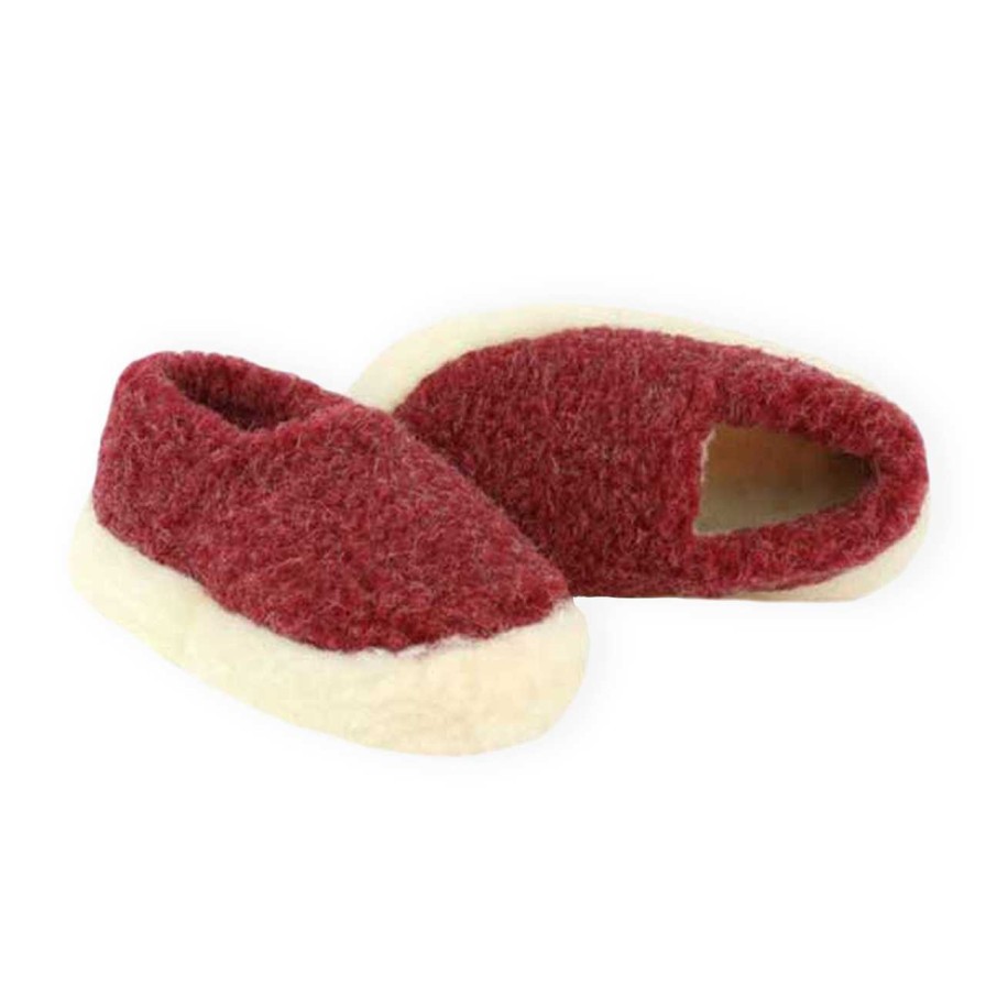 Shoes La Garçonne Home | Finken Chalet Dark Red