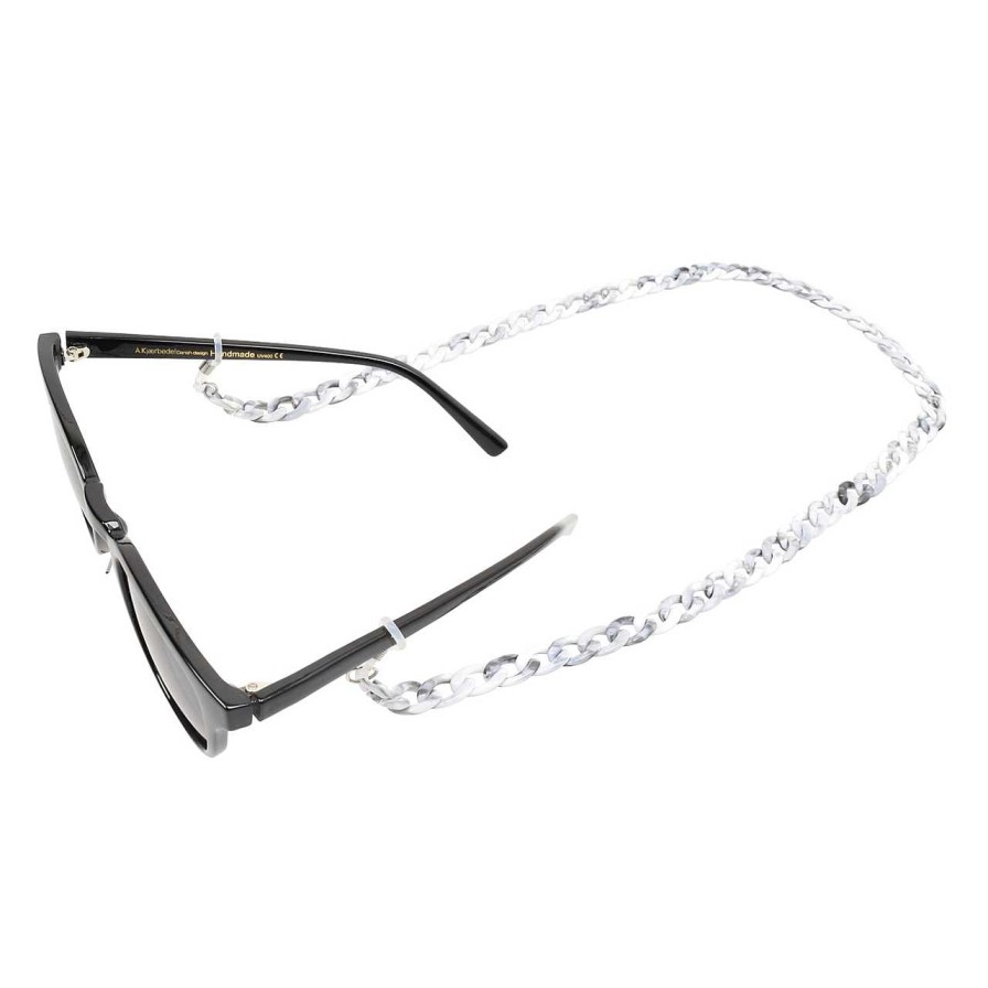 Accessories Voila | Orely Glasses Chain Gray Marble