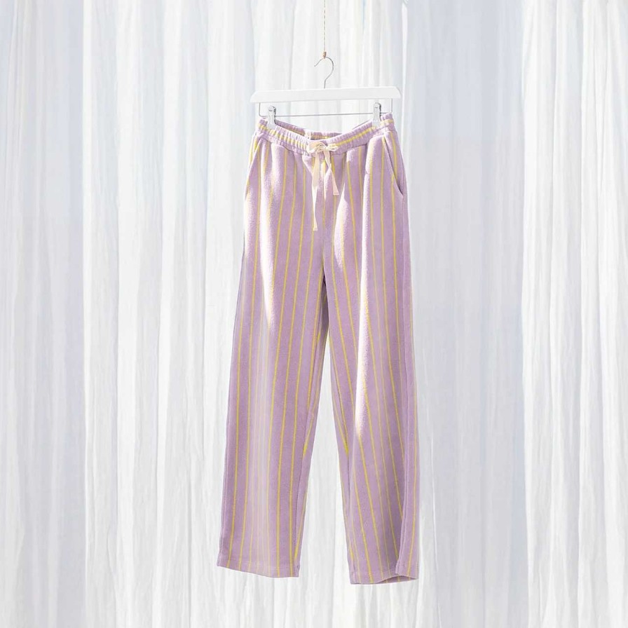 Clothing Bongusta | Naram Pants Lilac & Neon Yellow