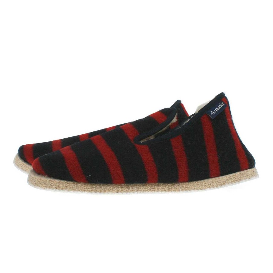 Shoes Armor Lux | Slippers Finken Navy / Rouge