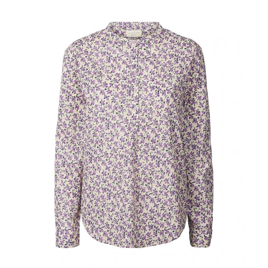 Clothing Lolly's Laundry | Lux Blouse Flower Print