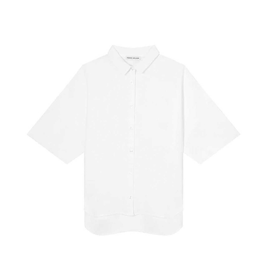 Clothing Harris Wilson | Elisa Shirt Blouse Blanc