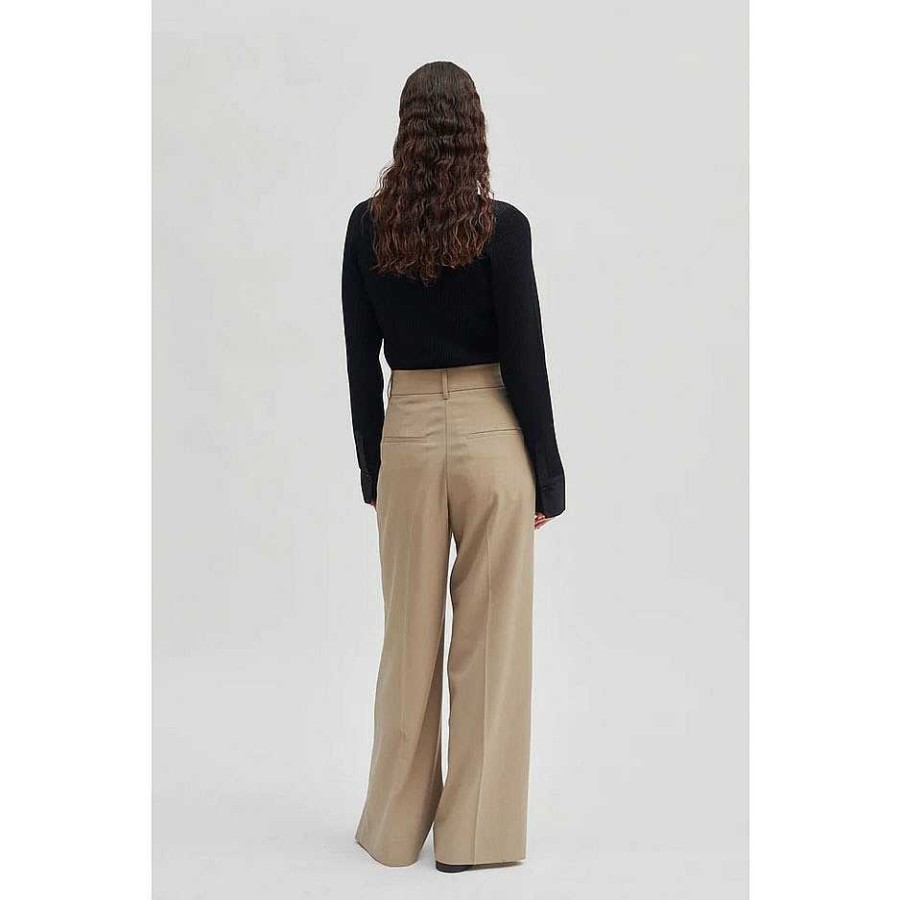 Clothing Second Female | Juna Pants Weathered Teak