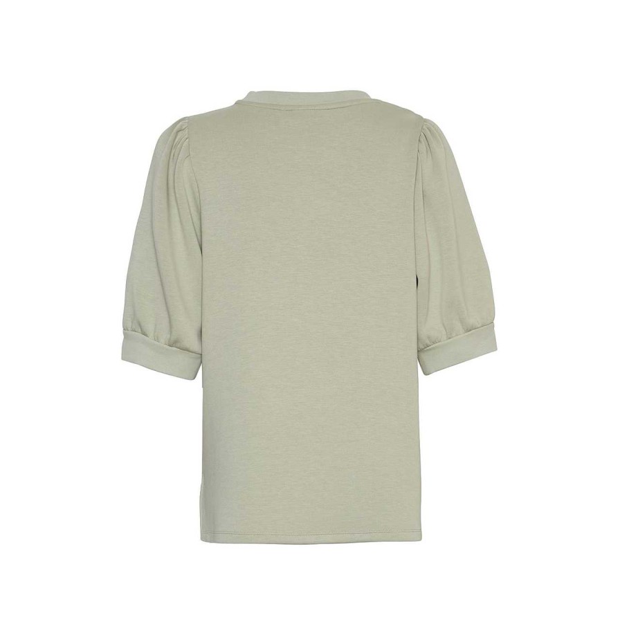 Clothing MSCH Copenhagen | Isora Ima Puff Sweater Desert Sage