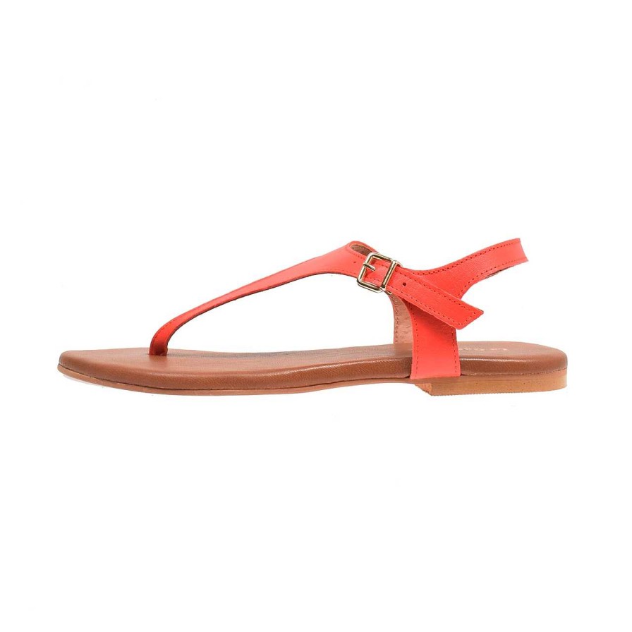 Shoes La Garçonne | Flip Sandals Mestizo Pumpkin