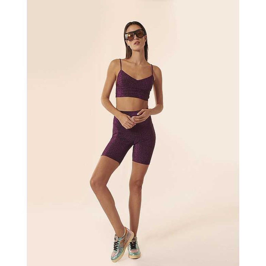 Clothing Karma Koma | Roberto Shorts Queen Purple