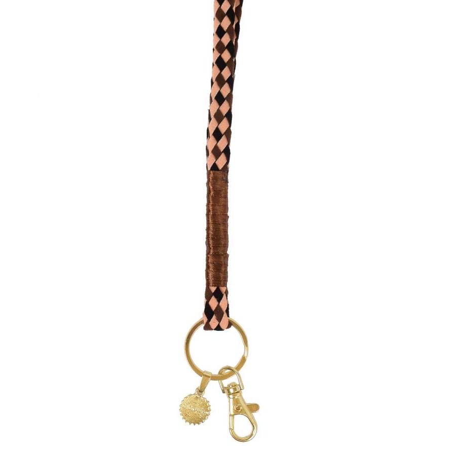 Accessories La Garçonne Accessoires | Lanyard Brown Black Beige