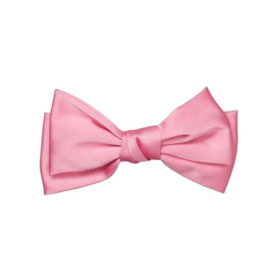 Accessories Becksöndergaard | Satin Bigger Bow Hair Clip Hot Pink