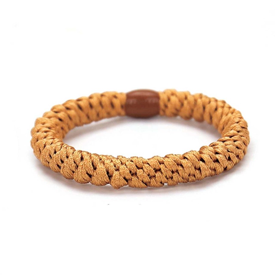 Accessories Voila | Hair Tie Autumn Brown