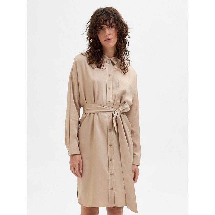 Clothing Selected Femme | Kikki-Tonia Dress Nomad