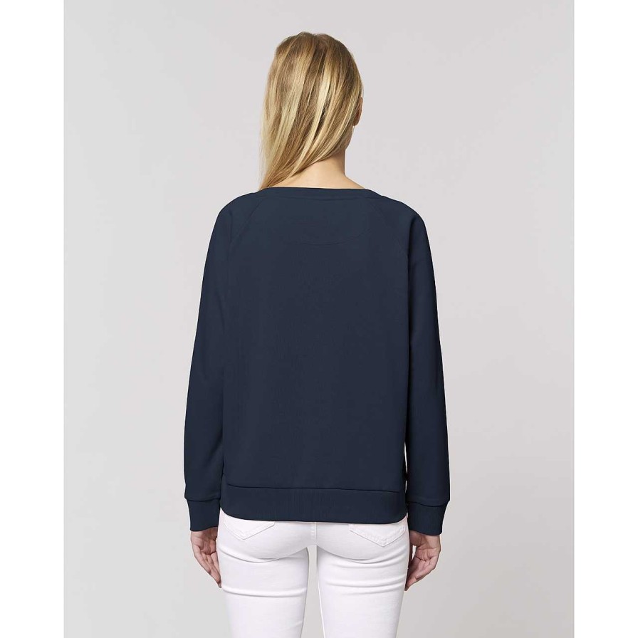 Clothing La Garçonne Vetements | Oui Sweater Raglan French Navy