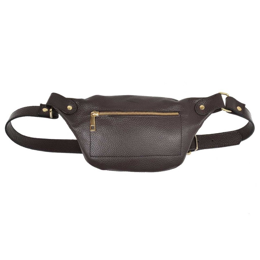 Bags La Garçonne Accessoires | Alma Petite Bum Bag Chestnut 98