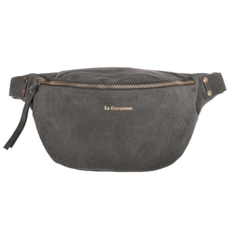 Bags La Garçonne Accessoires | Alma Grande Bum Bag Asfalto